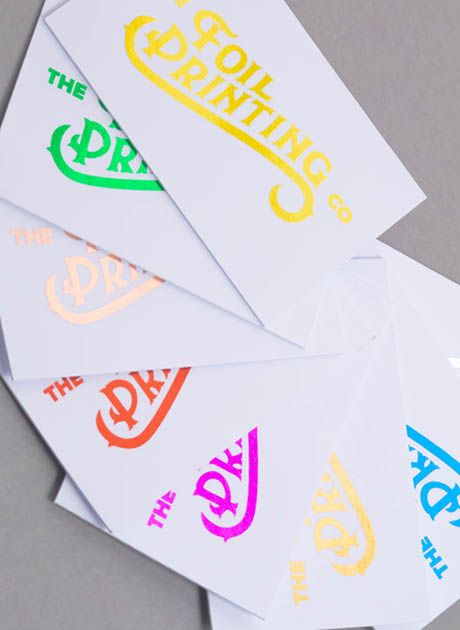 Metallic Foil Printing, What Colors Can We Foil?