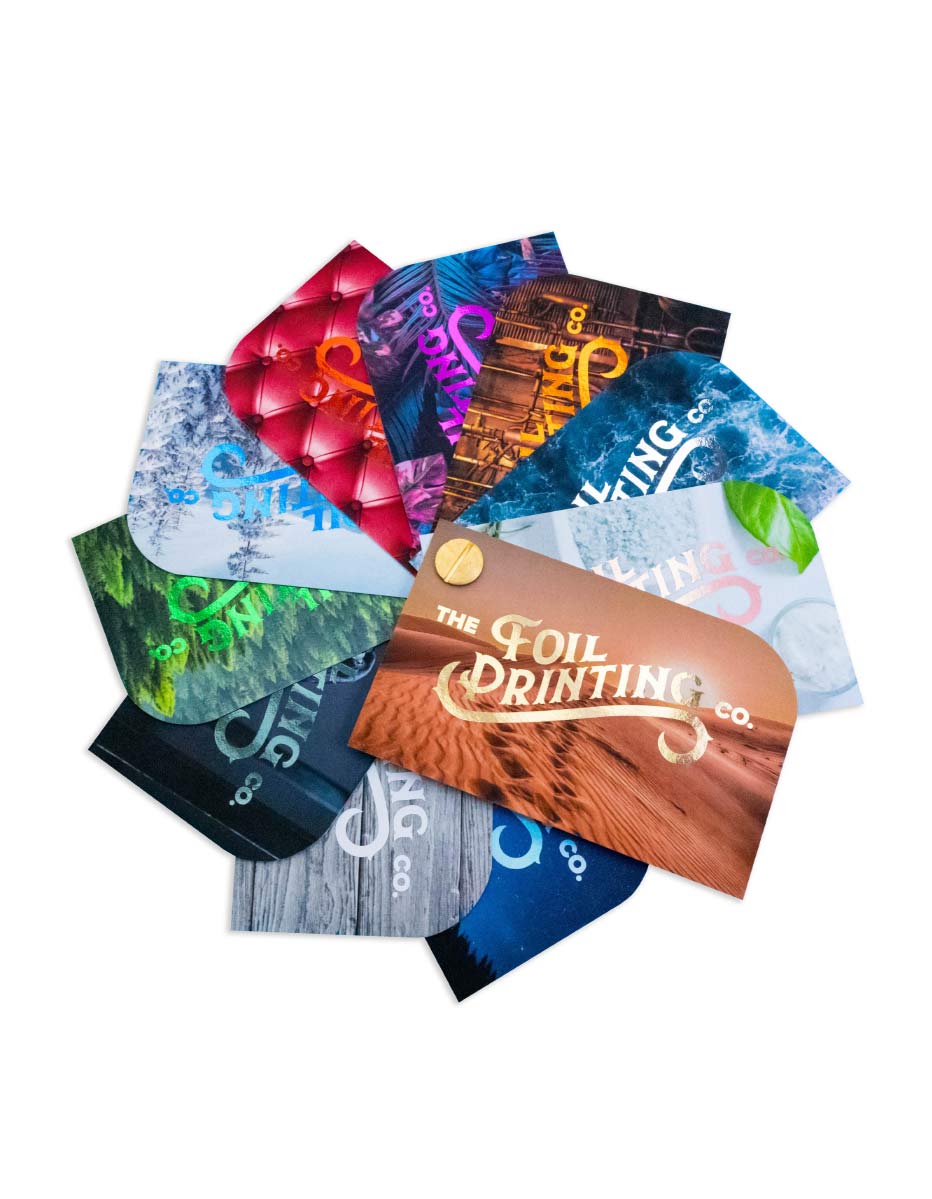 Metallic Gold Foil Flyer Printing