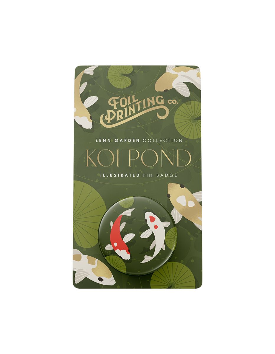 Metallic Foil Backing Card Printing Gold